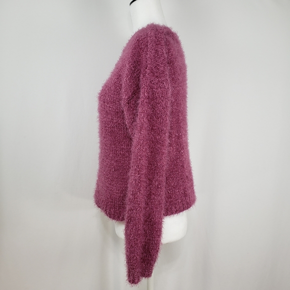 NWT- RaG POeTs Metropolitan Sweater in Maroon - Picture 4 of 7